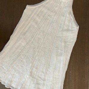 White Linen Dress